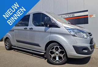 Ford Transit Custom 290 2.2 TDCI L2H1 Ambiente DC IN ZEER GOEDE STAAT MET NIEUW ORIGINELE FORD MOTOR ZIE OMSCHR.