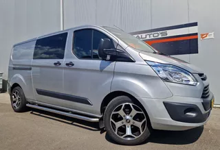 Ford Transit Custom 290 2.2 TDCI L2H1 Ambiente DC IN ZEER GOEDE STAAT MET NIEUW ORIGINELE FORD MOTOR ZIE OMSCHR.